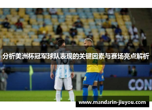 分析美洲杯冠军球队表现的关键因素与赛场亮点解析