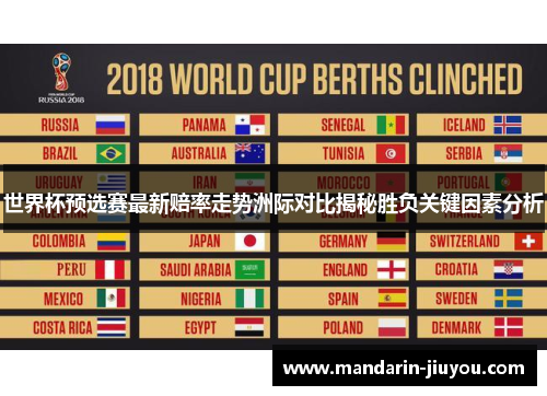 世界杯预选赛最新赔率走势洲际对比揭秘胜负关键因素分析